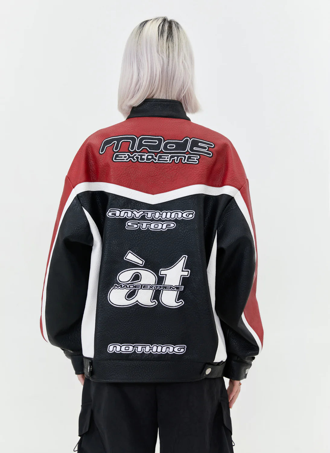 “Stop @ Nothing” Moto Jacket