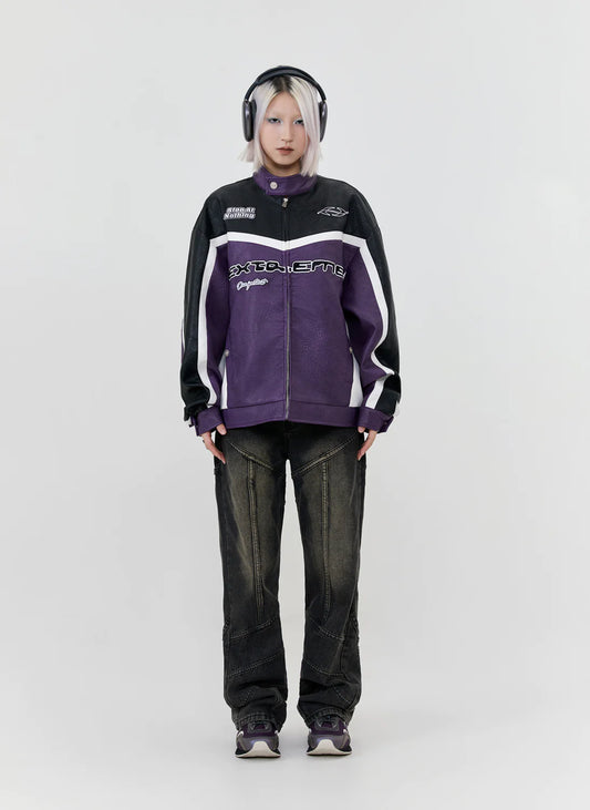 “Stop @ Nothing” Moto Jacket