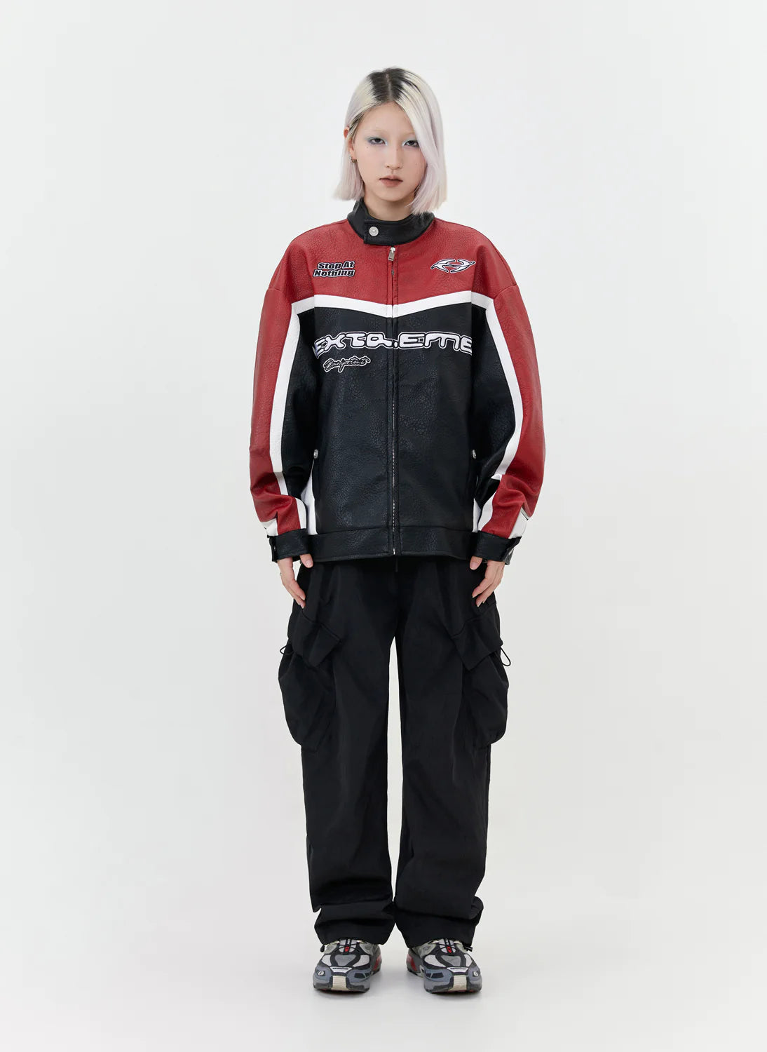 “Stop @ Nothing” Moto Jacket